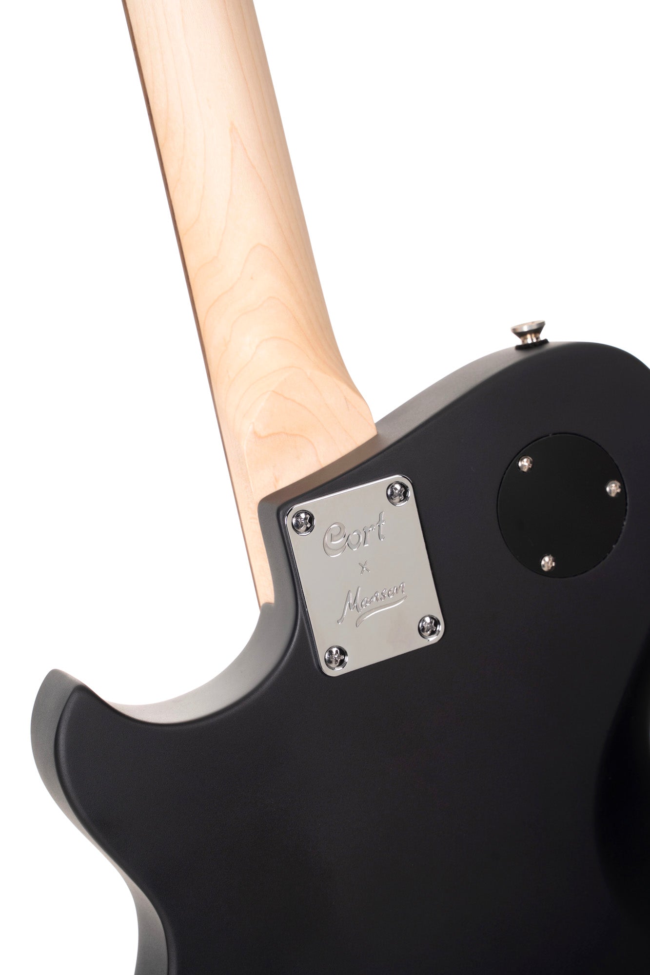 MBM-2H, signature Matt Bellamy, corps tilleul, manche érable, micros,"Kill" bouton, noir satiné