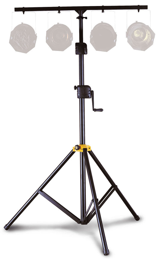 Support lights avec manivelle EZ, tubes légers tout aluminium, conception en 3 parties