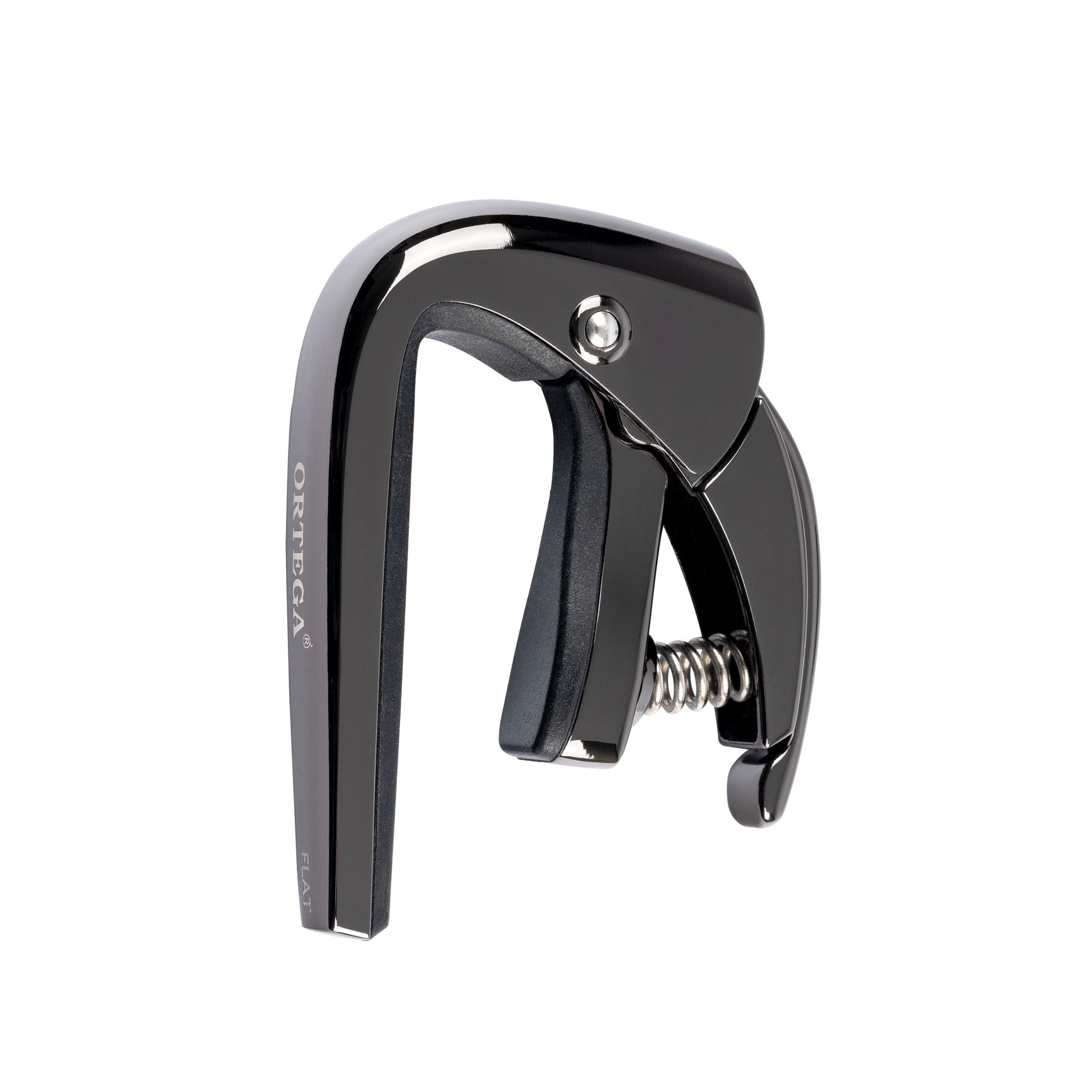 Capodastre pour guitare touche plate jusqu'à 52 mm de largeur, système Quick-lock, noir chromé