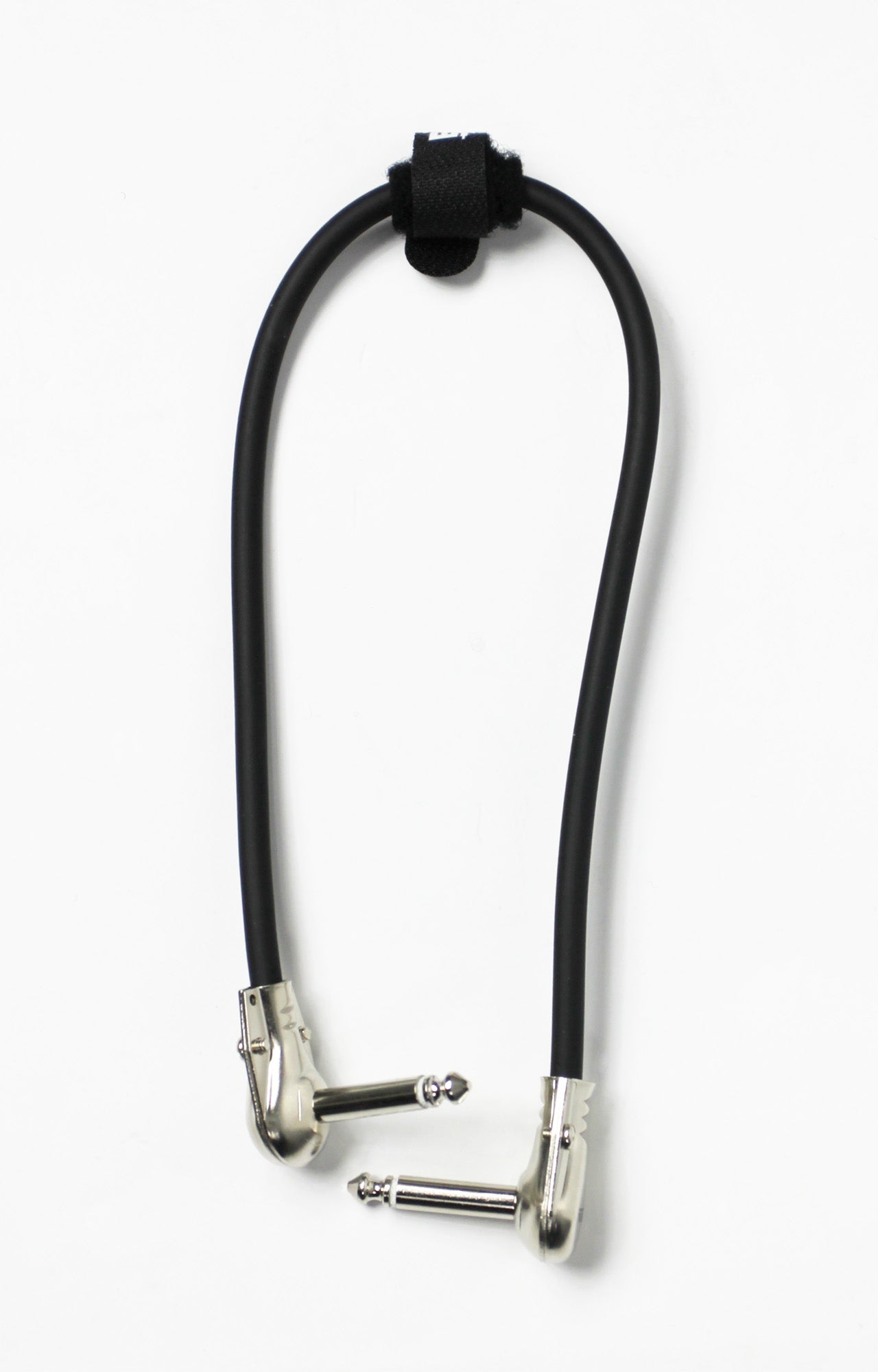 Câble patch Jack mono/Jack mono, 0.40 mètres, noir