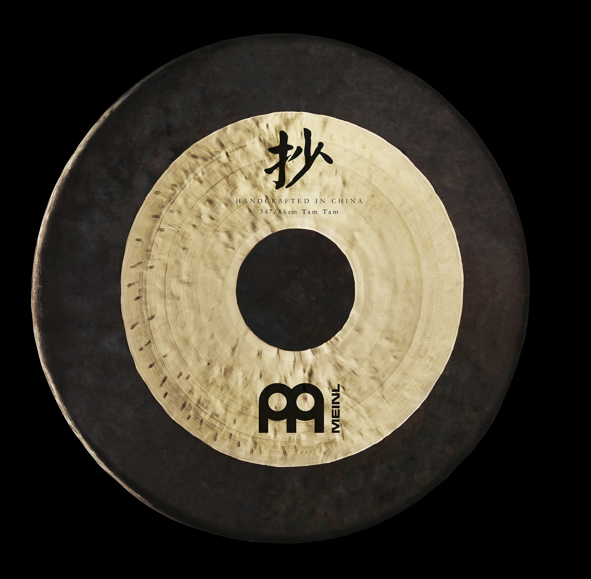 Tam tam CHAU 22" (56 cm), 4.7kg, livré avec batte et housse, alliage bronze spécial, fabrication artisanale en Chine