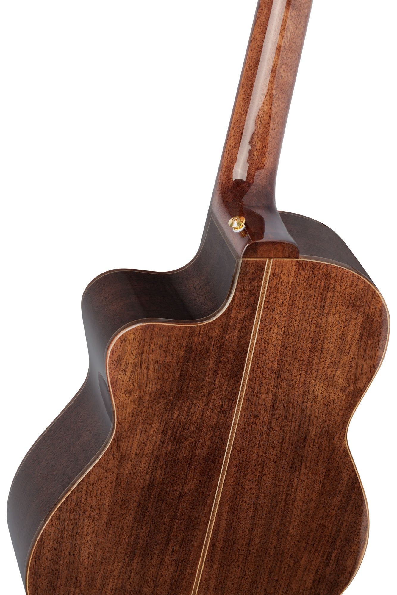 RCE158SN, modèle Slim Neck, pan coupé, EQ MagusPro, table épicéa massif, manche acajou, sillet 48 mm, housse, naturel brillant