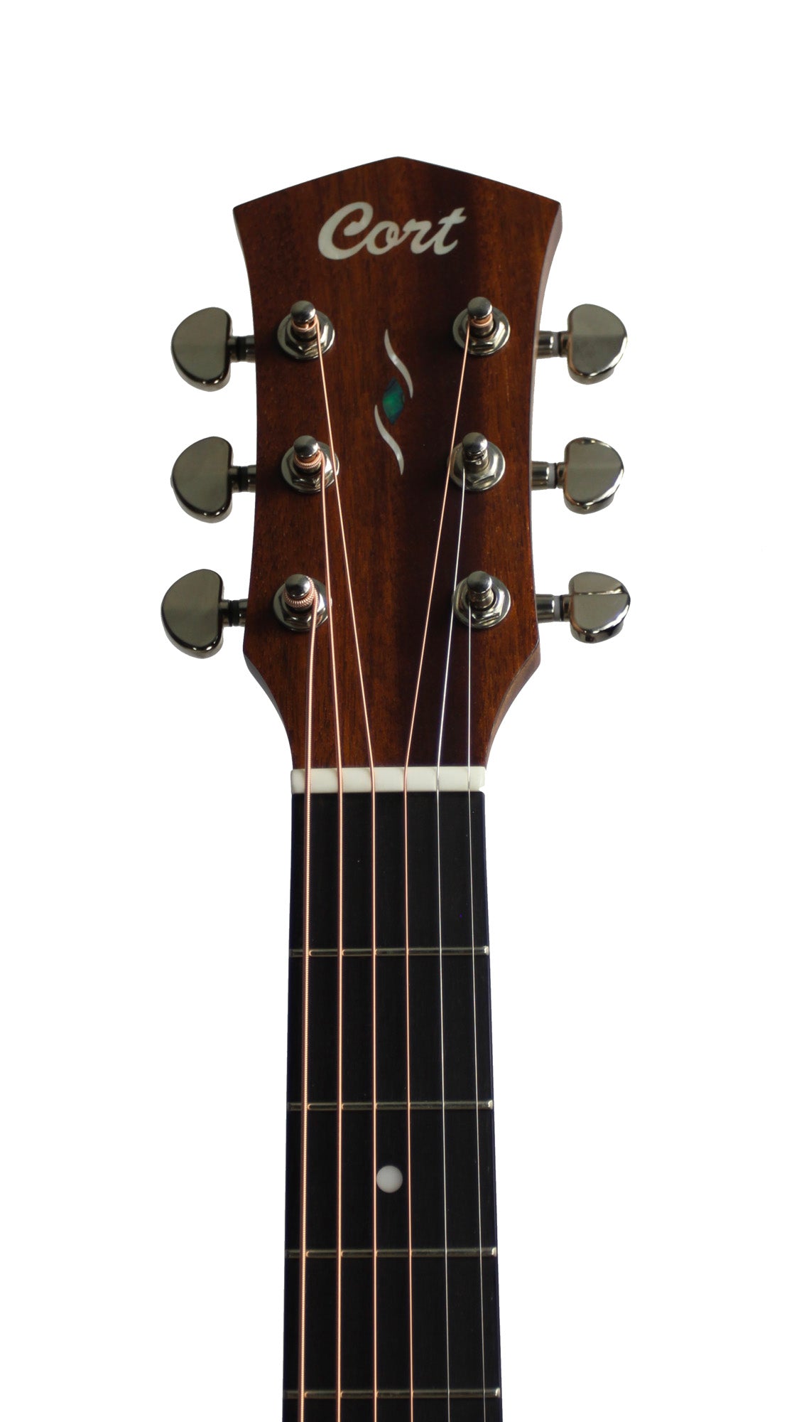 PURE-OCMF, forme OM pan coupé, table acajou massif, f/e acajou massif, EQ Fishman Sonitone, Naturel Satiné