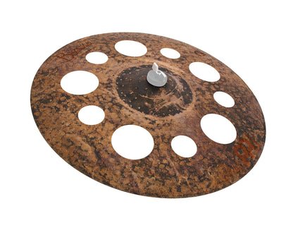 CRASH MEINL BYZANCE 18" VINTAGE TRASH, ALLIAGE BRONZE B20, MARTELÉE A LA MAIN, FINITION DARK/BRUT