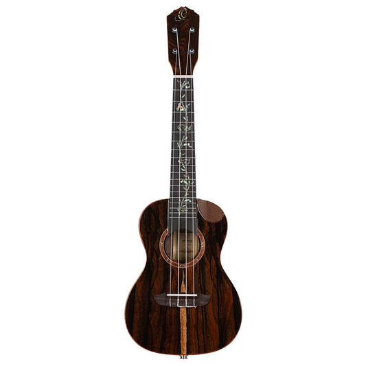 RUET-ZC, modèle Elite Concert pan coupé ergonomique, EQ MagusFly, table ziricote massif, f/e ziricote, naturel brillant