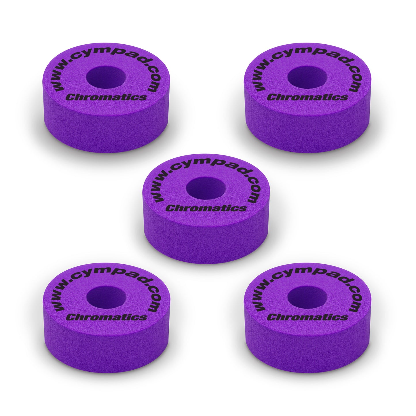 SET 5 PADS CYMPAD CHROMATICS VIOLET