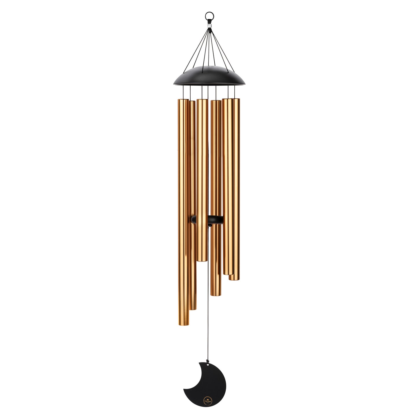 CHIMES SONIC ENERGY MOON 44",BRONZE