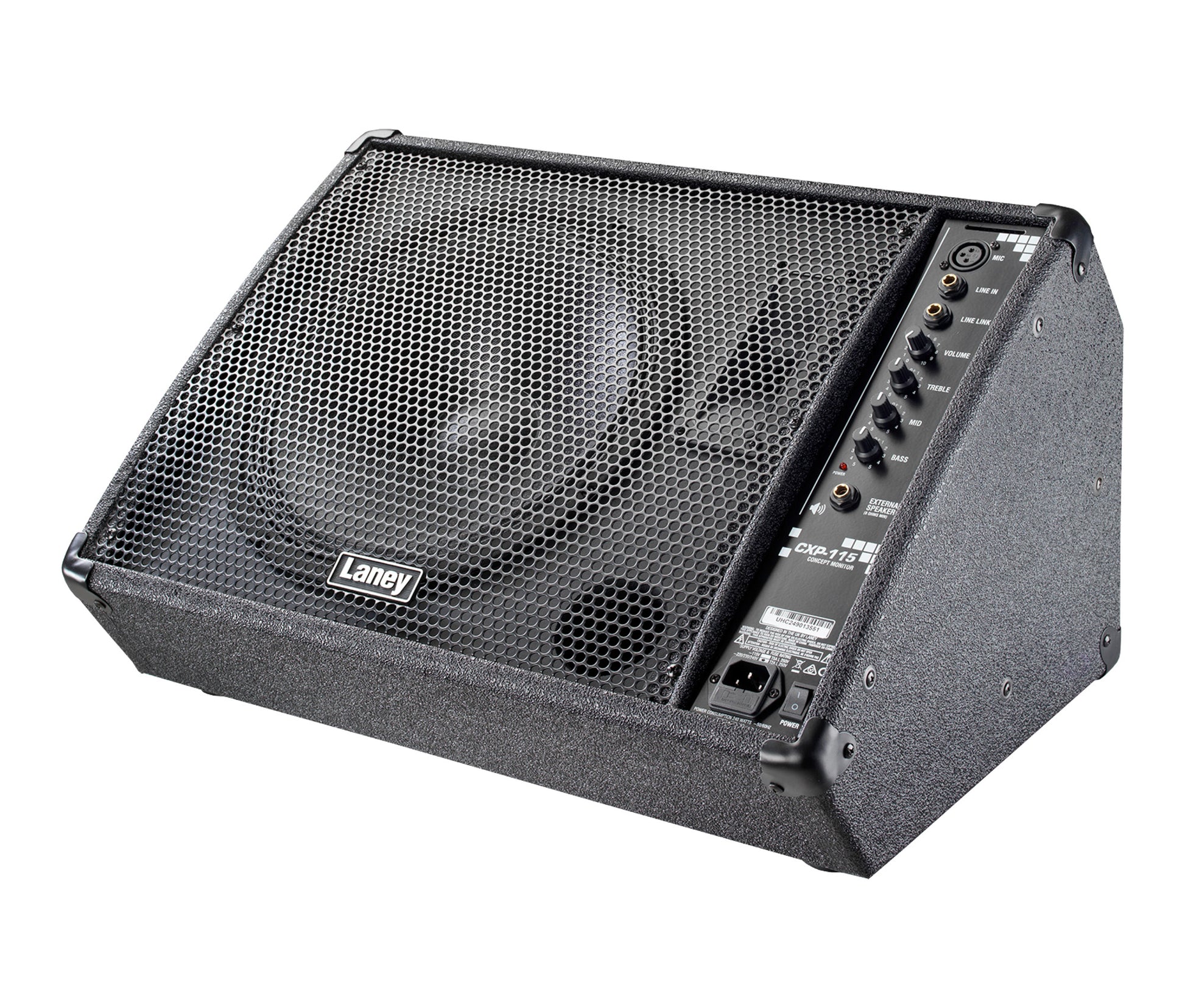 Retour actif 150W (300W sous 4 ohms), HP 15"+ trompe HF, 24.5 kg