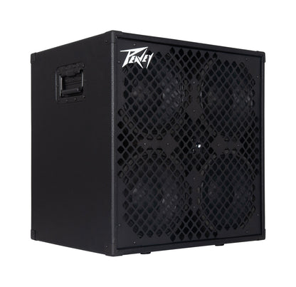 Enceinte basse amplifiée Megabass 410, 600W, HP 4x 10", HP Peavey Custom Design Ceramic, finition noir