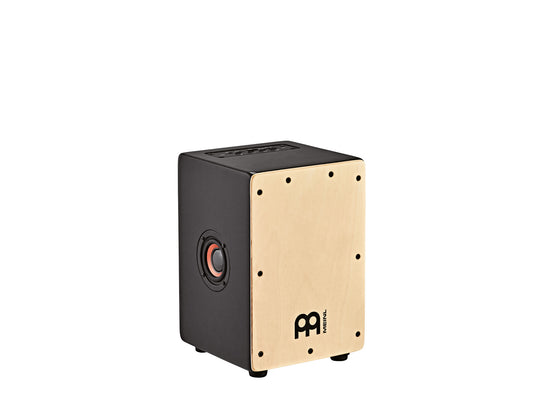 Mini enceinte cajon pré-amplifiée servant de haut-parleur Bluetooth®.