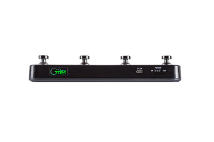 Footswitch sans-fil GWF4 pour guitare GTRS et produits Mooer, 4 interrupteurs, fonctionne sur batterie rechargeable, noir