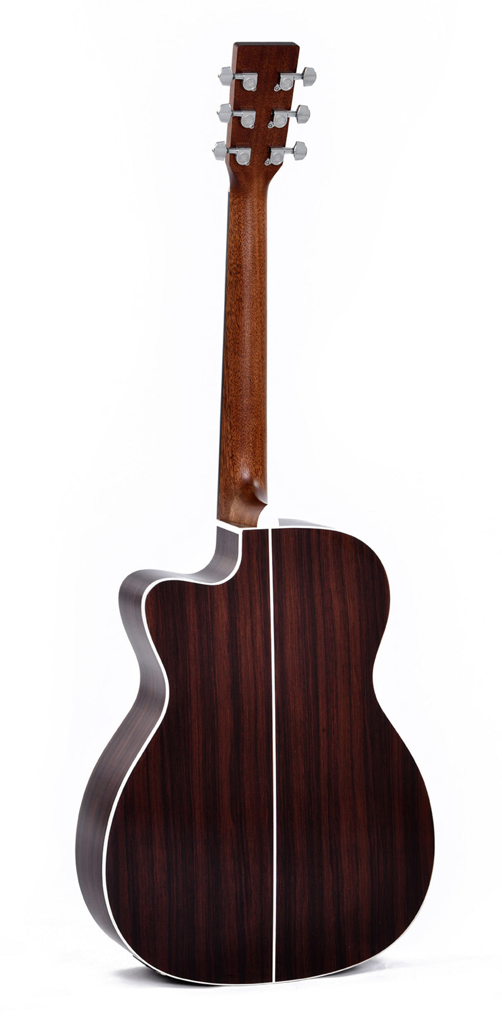 Modèle OMTC-1E-SB, Orchestra Model pan coupé, table épicéa massif, f/e tilia, touche micarta, EQ Fishman, sunburst brillant