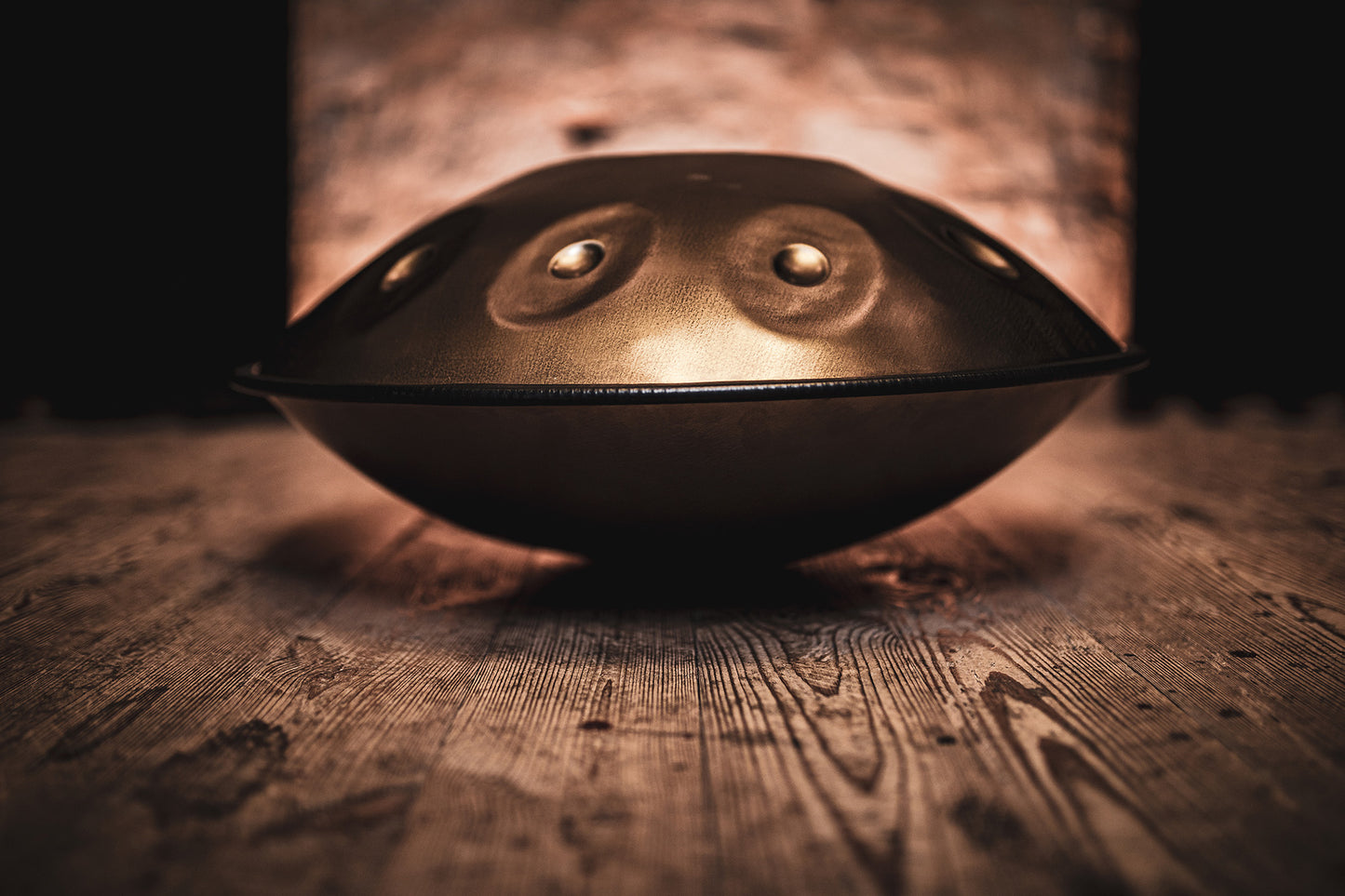 Hanpan Meinl Sonic Energy 22"(55,88cm), 9 sons, accordage en Ré, Vintage Gold.