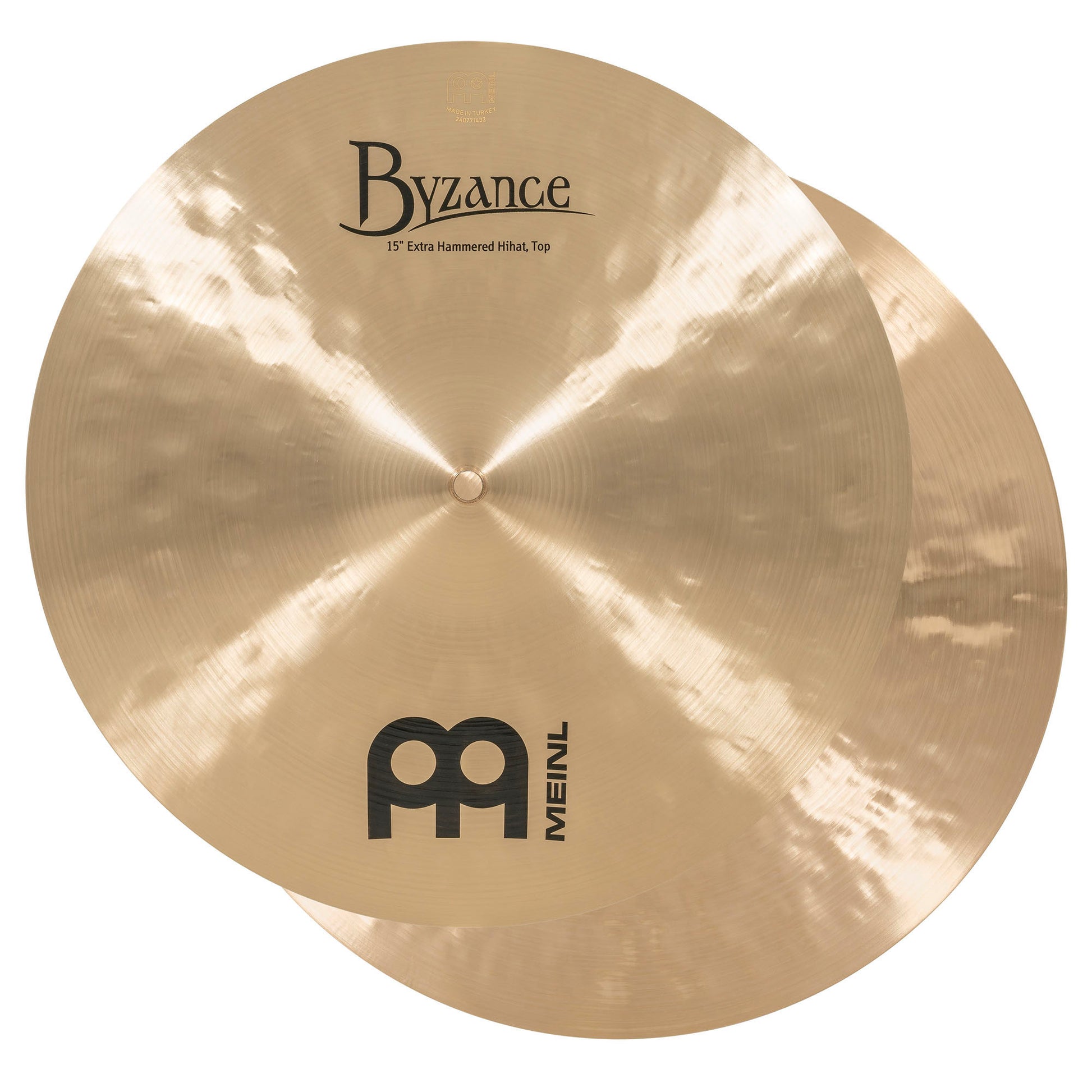 Charleston Traditional 15" Extra Hammered, Alliage bronze B20, Martelée à la main, Finition traditionnelle