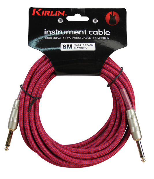 Câble instrument MEDIUM Jack/Jack, 6 mètres, violet