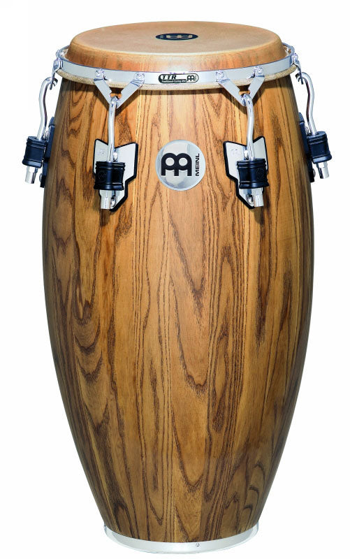 Conga 11" 3/4, 3 plis frêne, 76 cm, peau buffle, cercle TTR 5mm, accast. chromé avec protec, sans pied