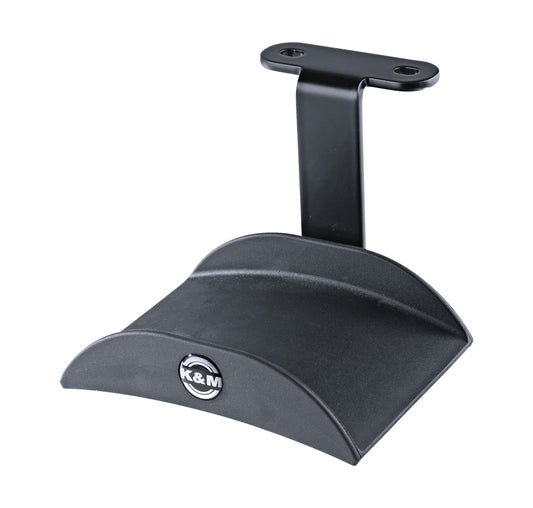 Support pour casque audio, acier, montage sous table (2 vis incluses), largeur 10 cm, poids 0.175 kg, noir