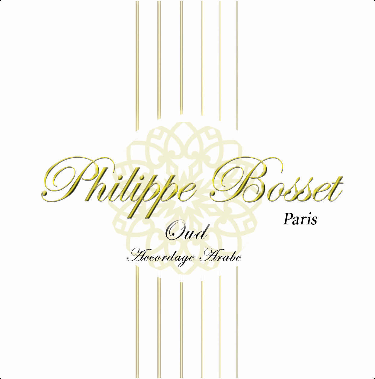 Jeu de cordes pour oud (28-31-24w-29w-32w-43w-28-31-24w-29w-32w), accordage arabe, argent & nylon clair