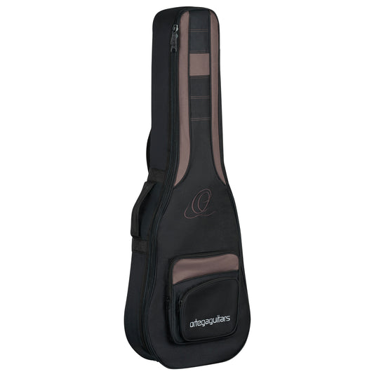 ONB-RRG30, housse pour resonator parlor, nylon résistant, rembourrage épais, 2 poches, noir et brun