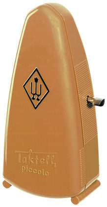 Métronome modèle Taktell Piccolo plastique, brun clair