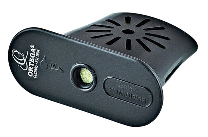 Humidificateur pour ukulélé et instruments taille 1/4 & 1/2, placement dans la rosace entre les cordes, noir