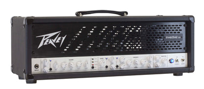 Tête amplifiée à lampes 120W, 3 canaux, EQ 3 bandes, Gate, Boost, développé en collaboration avec Misha Mansoor, finition noir