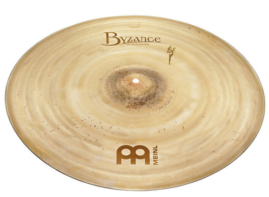 Crash-Ride Sand signature Benny Greb 22", Alliage bronze B20, Martelée à la main, Finition sablée