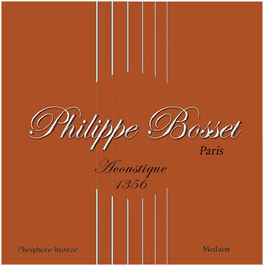 Jeu de cordes pour acoustique Medium (13-17-25w-36w-45w-56w), phosphore bronze