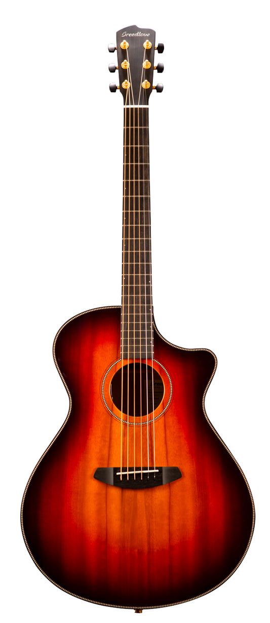 OREGON CONCERTO CE OLD FASHIONED, table myrtlewood massif, f/e myrtlewood massif, EQ LR Baggs, étui, old fashioned brillant
