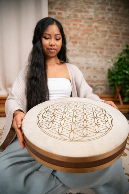 WAVE DRUM SONIC ENERGY 16" FLOWER OF LIF