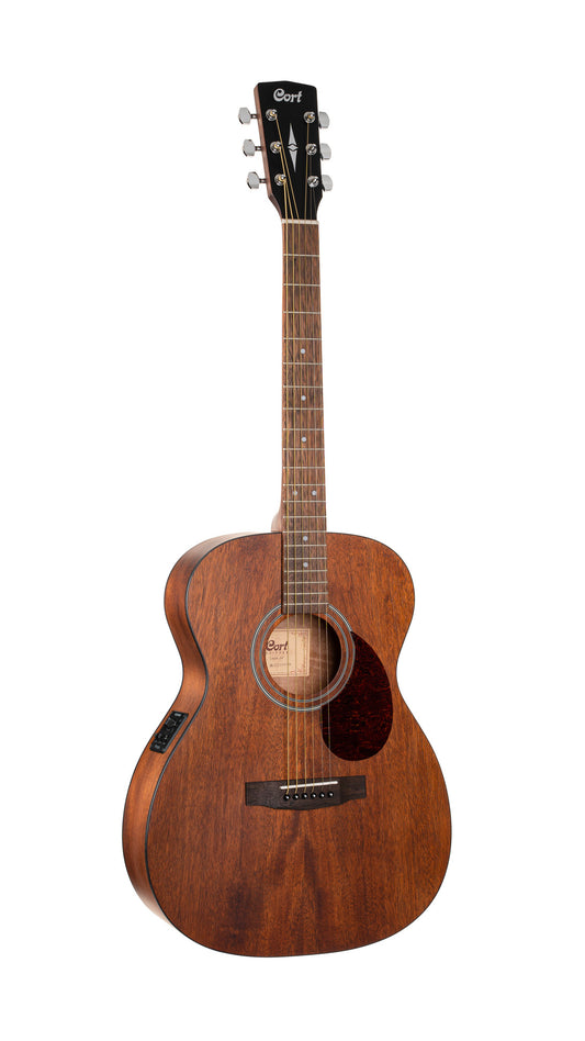 L60MF, forme Orchestra Model, table acajou massif, fond & éclisses acajou, touche laurier ou merbau, EQ Fishman, naturel
