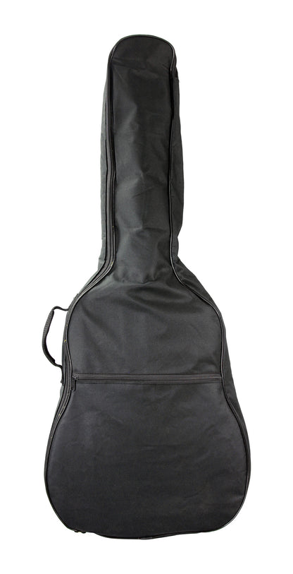 Housse basse électrique, rembourrée 5 mm, poignée, courroies réglables, renfort à la base, poche extérieure, noir