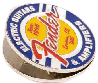 Fender Clip-on Magnet Logo for Guitars and Amps