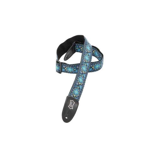 Levy's Fabric Strap with Hootenany Pattern, Polypropylene Backing, Design 004