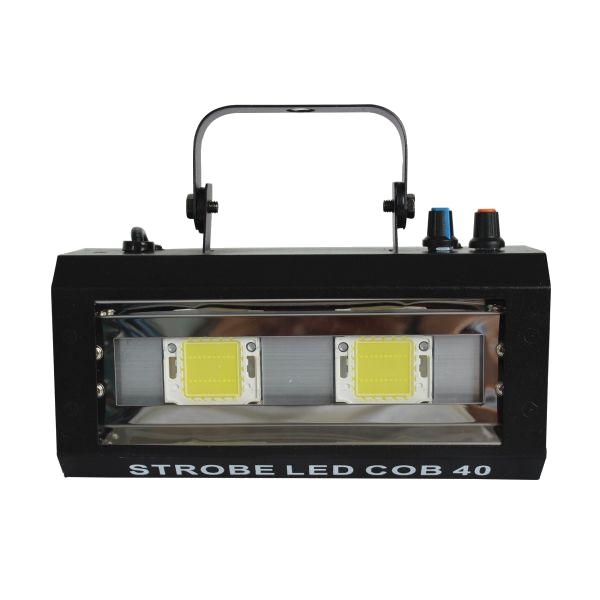 Power Lighting STROBE LED COB 40 Stroboscope 40W 2 White LEDs