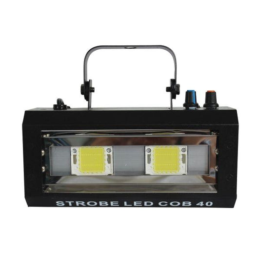 Power Lighting STROBE LED COB 40 Stroboscope 40W 2 White LEDs