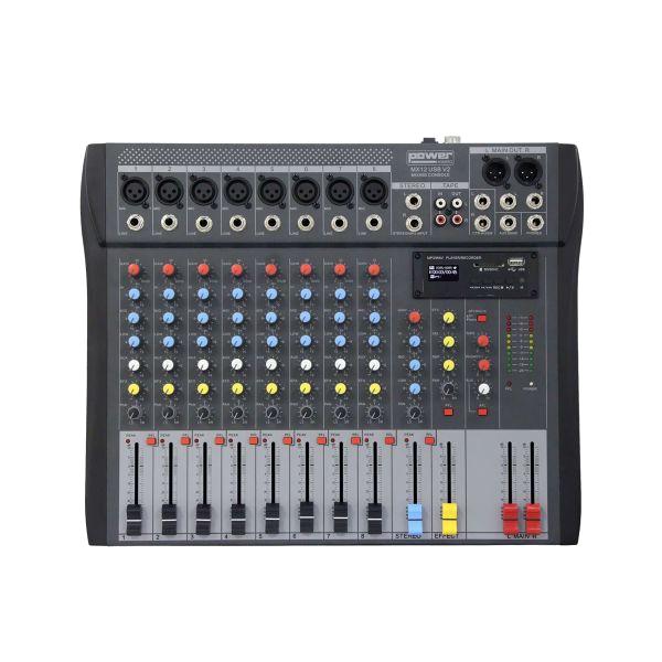 Power Acoustics MX12 USB V2 USB Mixer