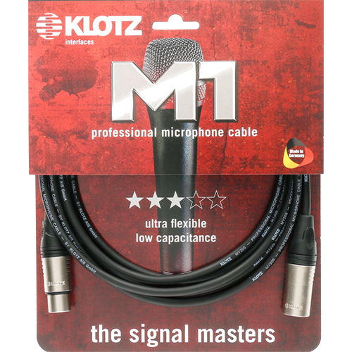 KLOTZ Professional Microphone Cable M1K1FM1000