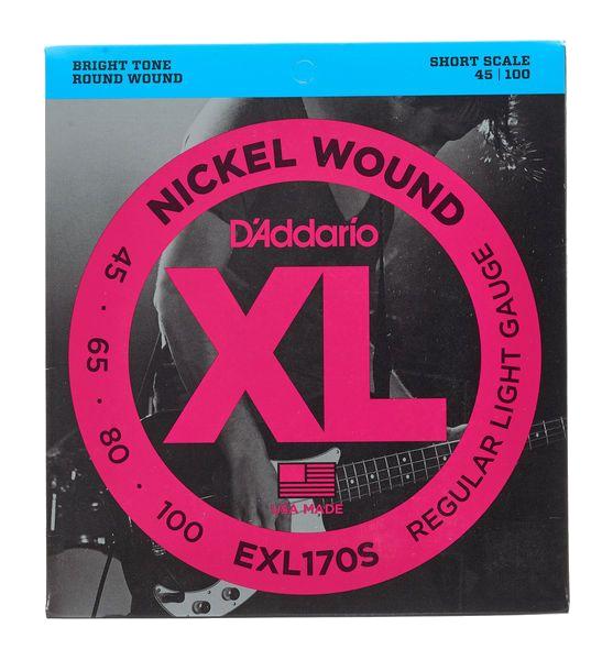 D'Addario EXL170S short scale bass string set