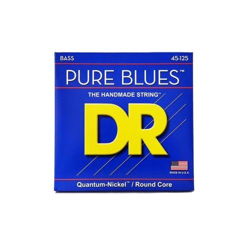 DR Pure Blues Quantum Nickel Bass Strings 5-String Medium 45-125