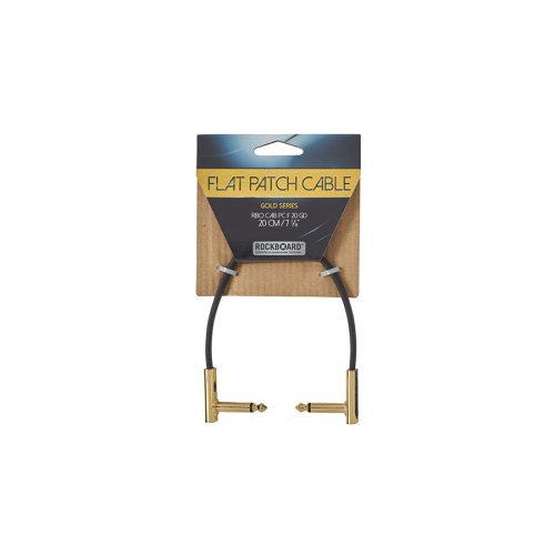 Rockboard cable CAB-PC-F-20-GD RockBoard Flat Patch Gold Series