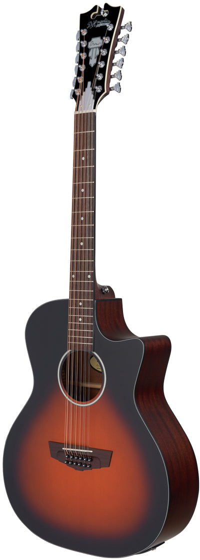 D'ANGELICO Premier Fulton LS Satin Vintage Sunburst 12 cordes