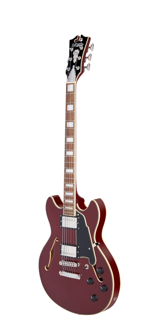 D'ANGELICO Premier Mini DC Burnt Red